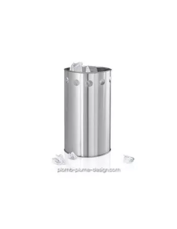 Corbeille à Papier Inox Symbolo