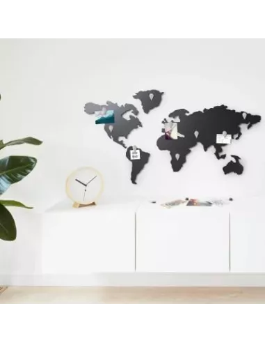 Décoration murale magnétique Mappit - 12 aimants fournis