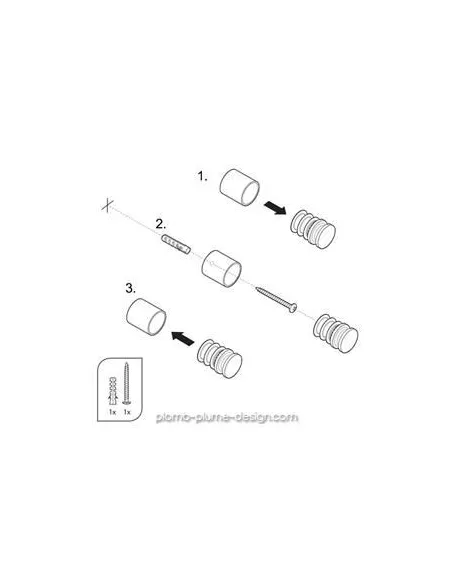Butée de Porte Entra 4 cm