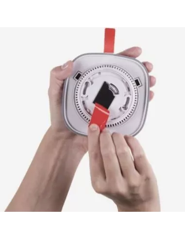 Détecteur de Fumée Design Kupu 10, sans piles, Blanc