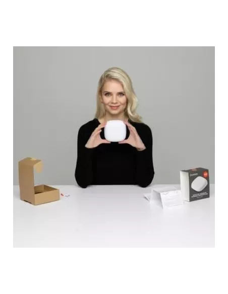 Détecteur de Fumée Design Kupu 10, sans piles, Blanc