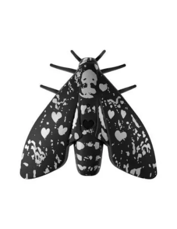 Détecteur de Fumée Design Papillon Lento 10 Noir