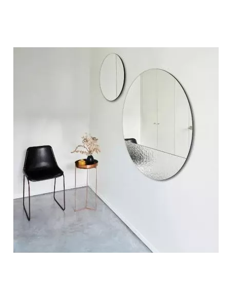 Miroir Rond Design Cord Deco L 96cm