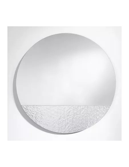Miroir Cord 2 textures 96cm de diamètre