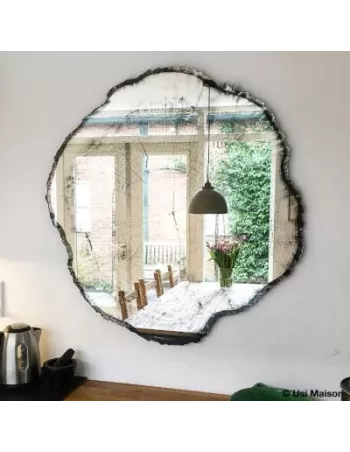 Miroir Design Tronc Arbre Arbo Dark L