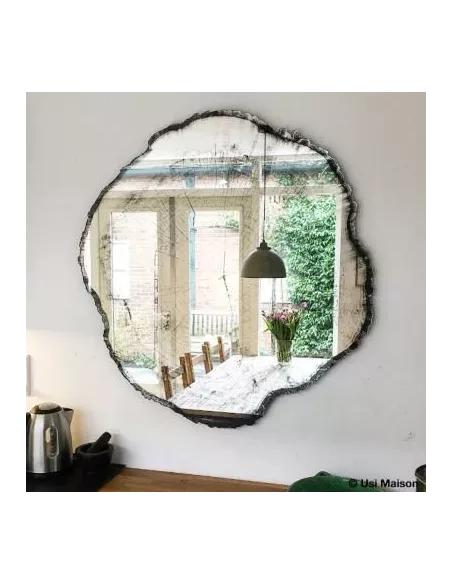 Miroir Design Tronc Arbre Arbo Dark L