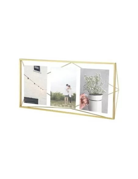 Cadre Prisma Multi Photo Laiton