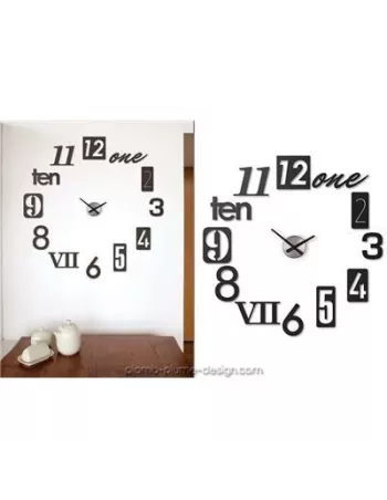 Grande Horloge Murale Numbra Wall Clock