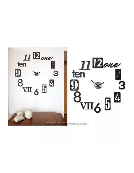 Grande Horloge Murale Numbra Wall Clock