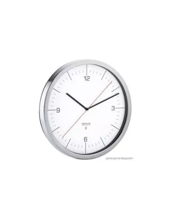 Horloge Murale Crono S Radio Pilotée Blanche