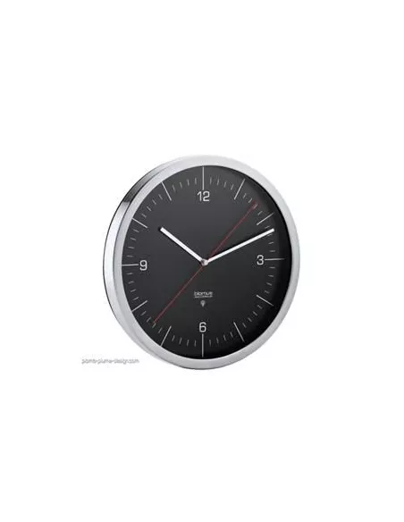 Horloge Murale Crono S Radio Pilotée Noire