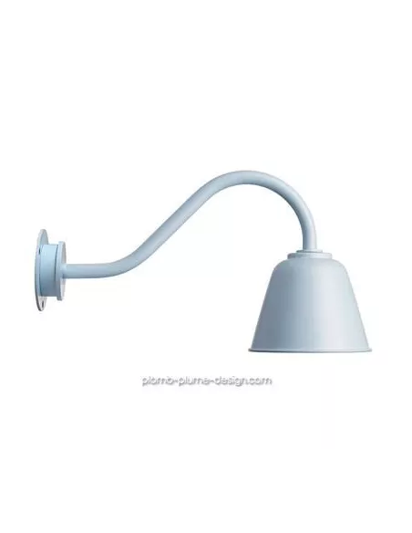 Applique Murale Extérieur Rétro Bell Light Blue