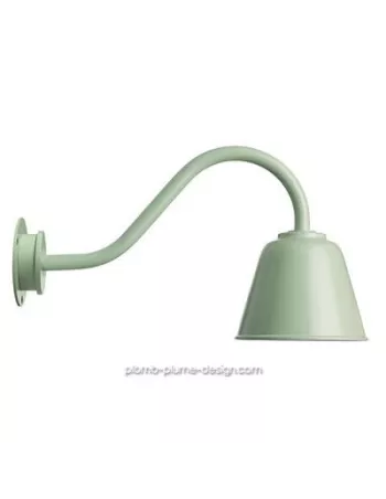 Applique Murale Extérieur Rétro Bell Light Green