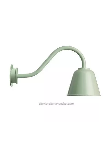 Applique Murale Extérieur Rétro Bell Light Green