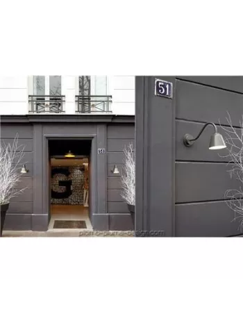 Applique Murale Extérieur Rétro Bell Moose Grey 2