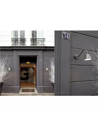 Applique Murale Extérieur Rétro Bell Moose Grey