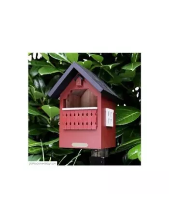 Nichoir à balcon rouge 2