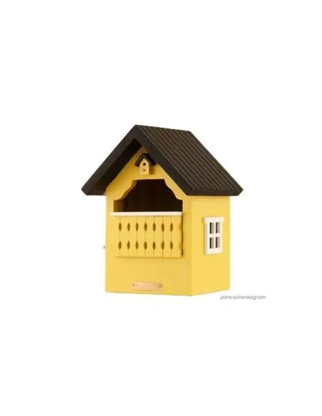 Nichoir à Oiseaux - Balcon jaune