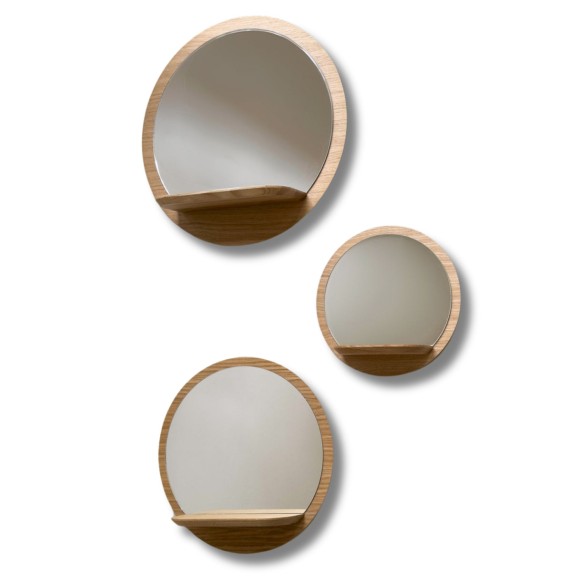 Etagère Miroir Rond - Sunrise M