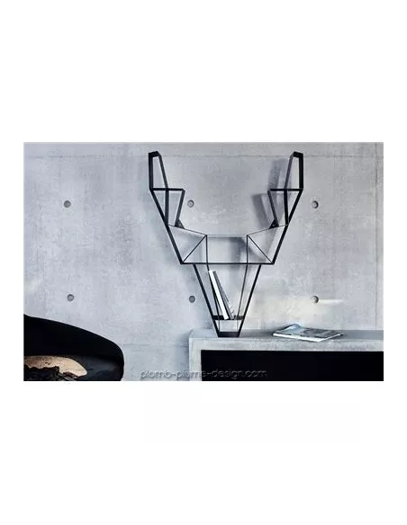 Etagère Design Métal Deer Noir