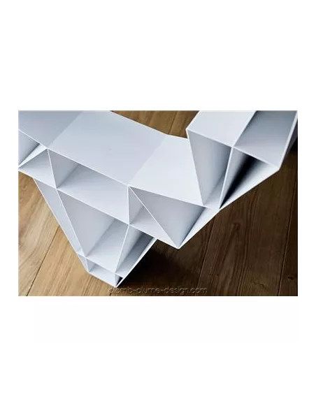 Etagère Design Métal Deer Blanc