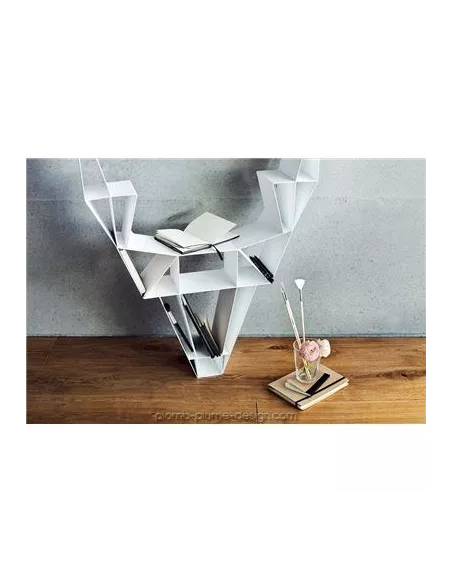 Etagère Design Métal Deer Blanc