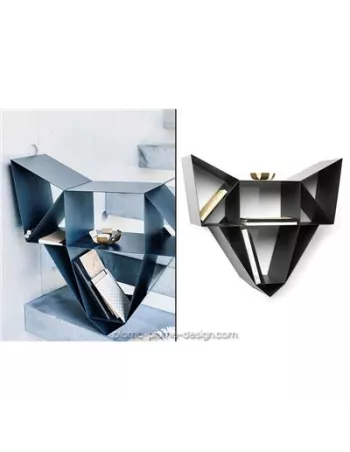 Etagère Design Métal Wolf Noir 2