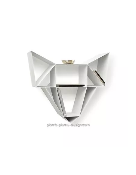 Etagère Design Métal Wolf Blanc