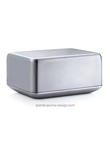 Beurrier Design en Inox Mat - Basic pour Motte 250g