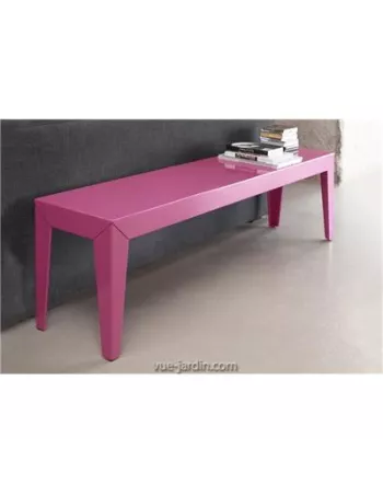 Banc Extérieur Zef 160cm - Acier ou Aluminium