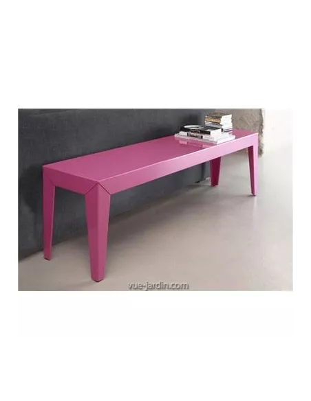Banc Extérieur Zef 160cm - Acier ou Aluminium
