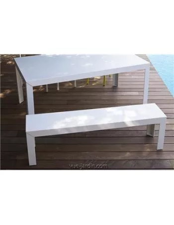 Banc Extérieur Zef 195cm - Acier ou Aluminium