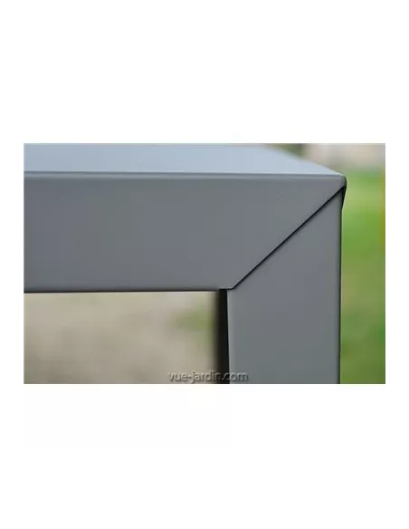 Banc Extérieur Zef 80cm - Acier ou Aluminium