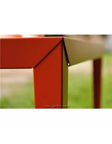 Banc Extérieur Zef 80cm - Acier ou Aluminium