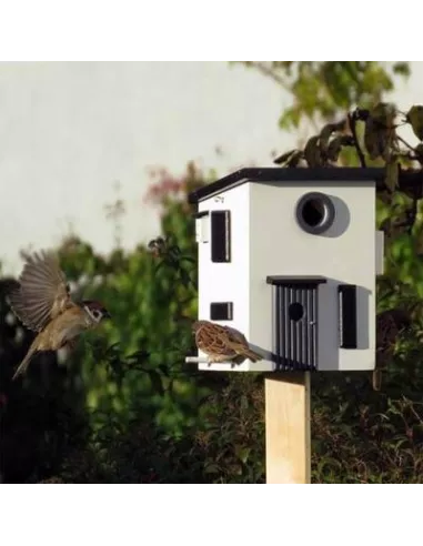 Mangeoire et Nichoirs Oiseaux - Maison Moderne Korsvirke