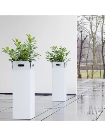 Bac à fleurs en métal  Box 50 2