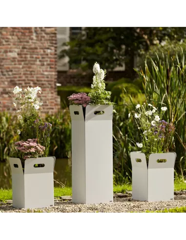 Bac à fleurs en métal  Box 50