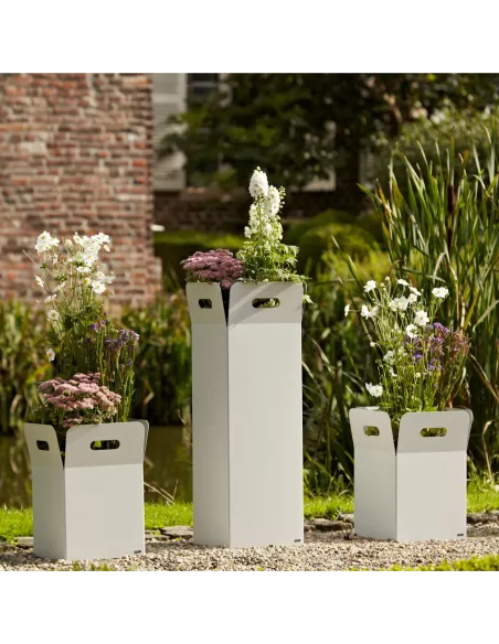 Bac à fleurs en métal  Box 50