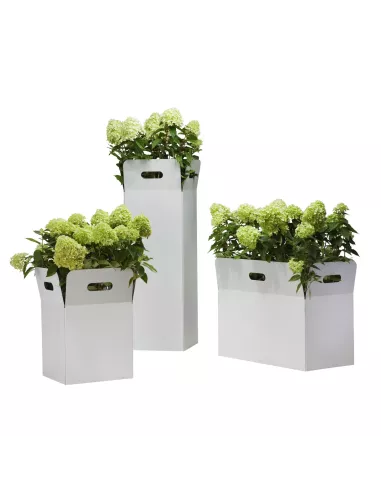 Bac à fleurs en métal  Box 45