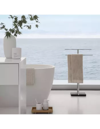 Porte Serviette Sur Pied  Menoto Inox Mat 2