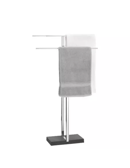Porte Serviette sur Pied Menoto Inox Brillant