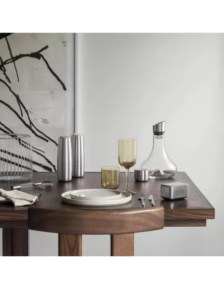 Beurrier Design en Inox Mat - Basic pour Motte 250g