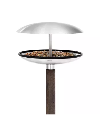 Perchoir, Mangeoire ou bain pour Oiseaux Fuera Inox Brossé