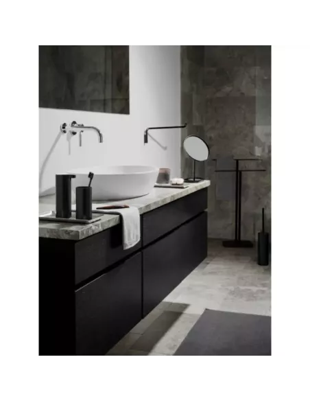 Porte Serviette Mural Orientable - Modo - Noir