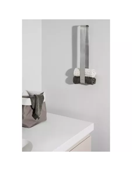 Porte Serviette invité Mural - Nexio - Inox Mat