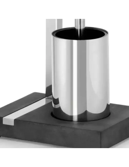 Serviteur WC Menoto - Inox poli Brillant