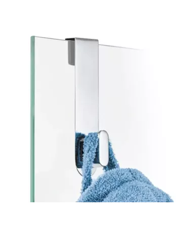 Patère Porte de Douche - Areo - Inox Poli Brillant 2