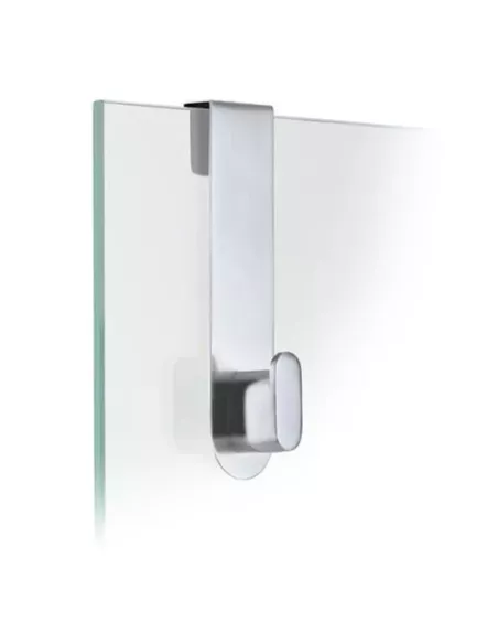 Patère Porte de Douche - Areo - Inox Brossé mat