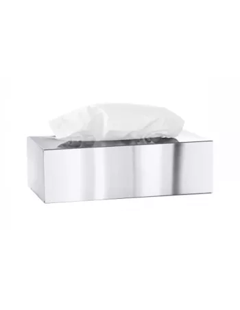 Boîte à Mouchoirs Design - Nexio - Inox Poli Brillant