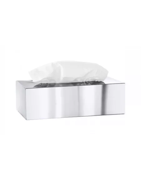 Boîte à Mouchoirs Design - Nexio - Inox Poli Brillant